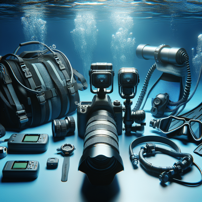 Equipamento de mergulho essencial para fotografia